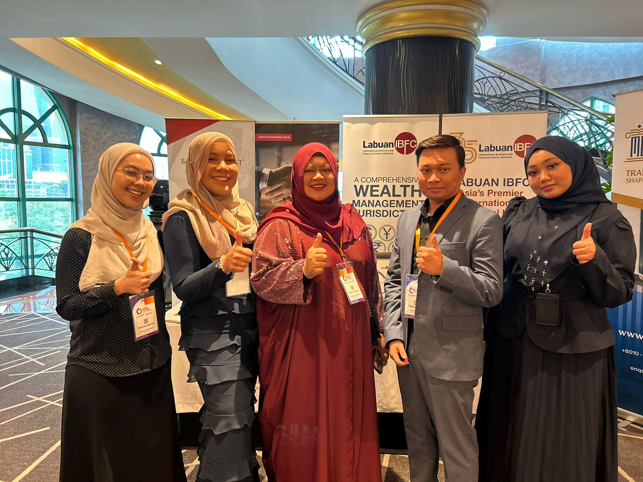 The BTL Trustees team at the Labuan office